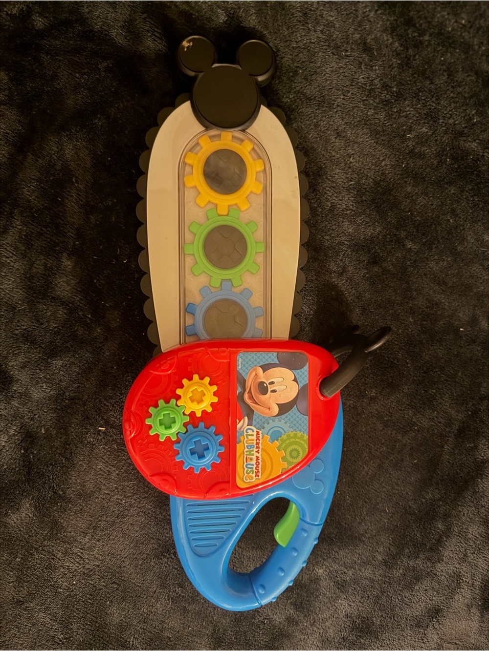 New out of Package Disney Mickey Mouse Chainsaw Gear n Go with Sounds & Batter